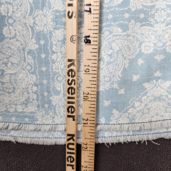 Wrangler Retro Americana Rodeo Raw Hem Cross Back Tank Top Large‎ Blue Bandana - Picture 9 of 10